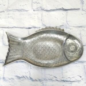 🔵BOGO FREE🔵 Arthur Court Silver Fish Design Dish